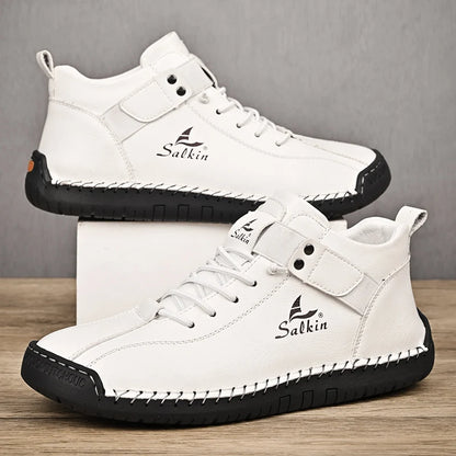 Breathable sneakers and ankle boots for men