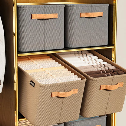 Durable wardrobe storage solution for sweaters, pants, and more