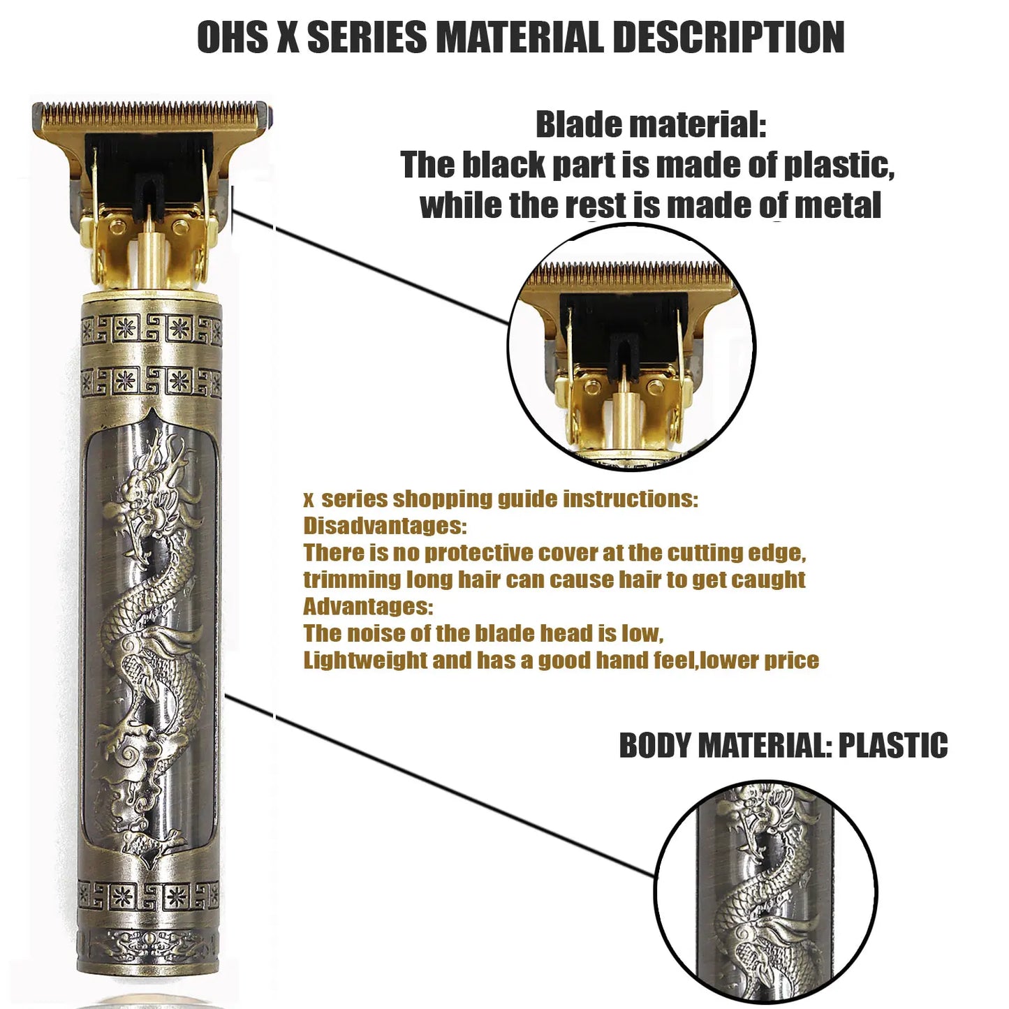 T9 Cordless Electric Hair Trimmer