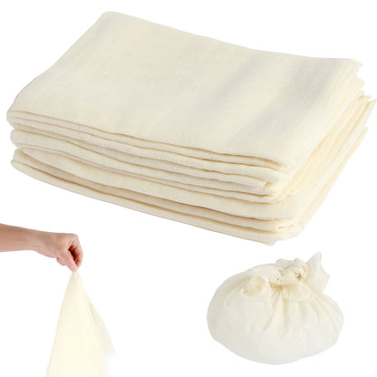 Unbleached cotton cheesecloth for straining and cooking