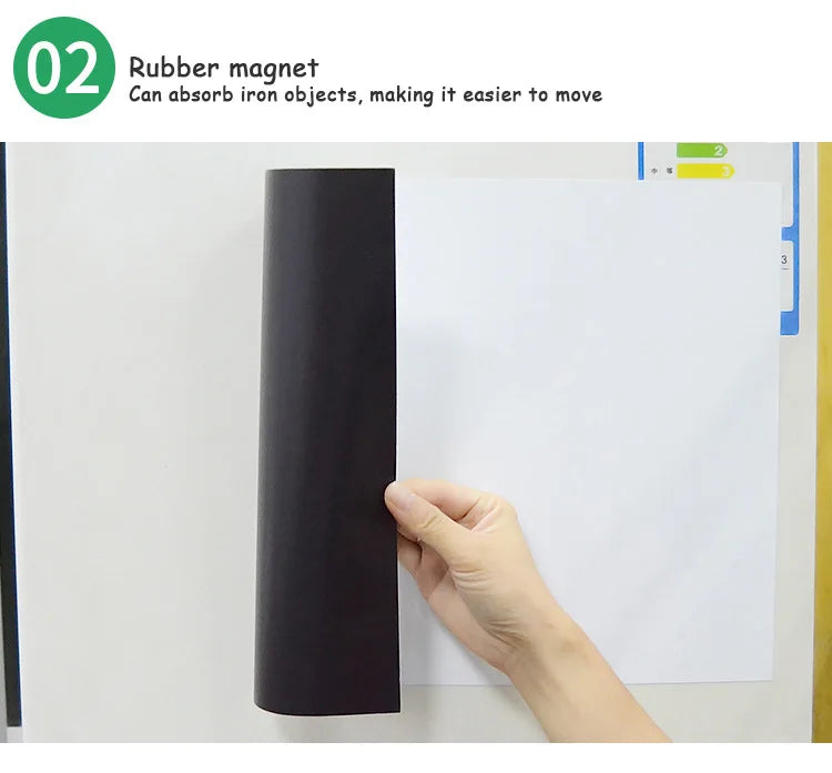 Magnetic dry erase board for fridge—perfect for reminders and memos