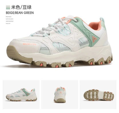 Unisex Outdoor Sneakers Wear-resistant Hiking Shoes For Men Women Non-Slip Tactical Climbing Shoes Breathable Trekking Sneakers
