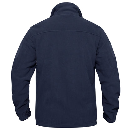 Men’s cotton-padded winter vest with stand collar