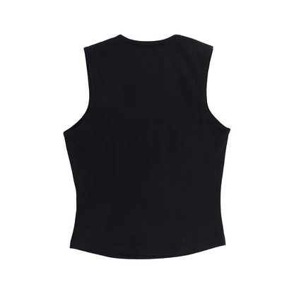 Women’s gothic black strapless tube top