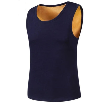 Comfortable shaping male vest for cold weather