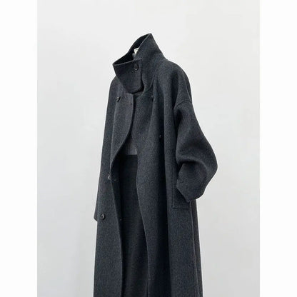 Women’s double-sided cashmere coat