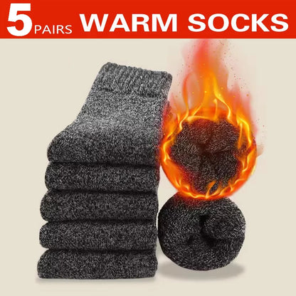 Cozy antifreeze cashmere casual socks