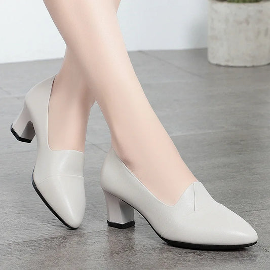 Classic Office Heels – Comfortable Spring/Autumn Footwear