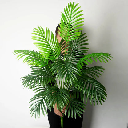 Tropical-style artificial tree—perfect for living room or patio décor