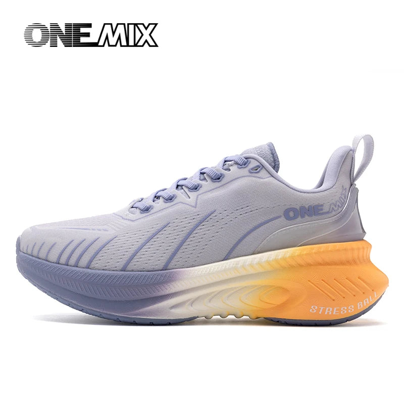 ONEMIX Cushion Running Shoes – Men & Women, Heavy Runner Friendly