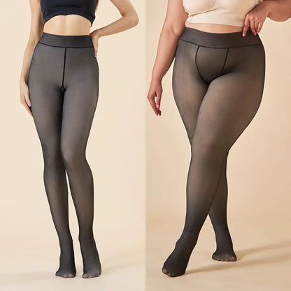 Fleece Thermal Leggings – High Waist, Cozy & Stretch