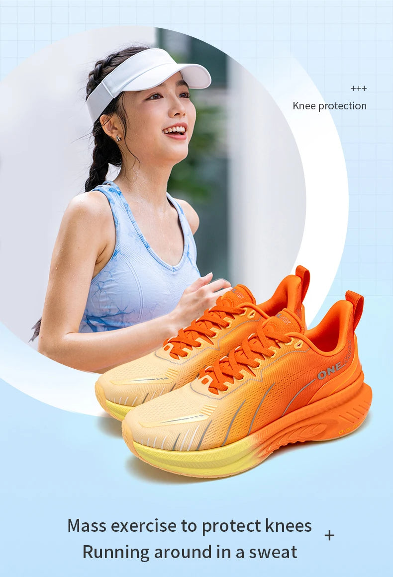 ONEMIX Cushion Running Shoes – Men & Women, Heavy Runner Friendly