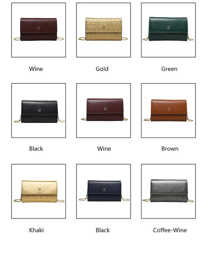 Luxury Women’s Shoulder Bag – Trendy Color Block Crossbody