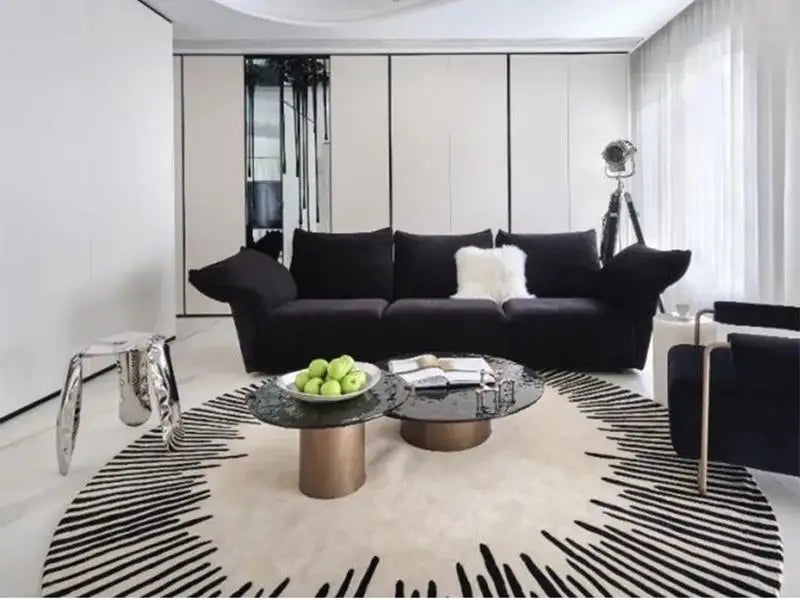 Plush, fluffy area rug—luxurious and soft for your living room, bedroom, or lounge