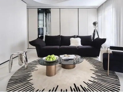 Plush, fluffy area rug—luxurious and soft for your living room, bedroom, or lounge