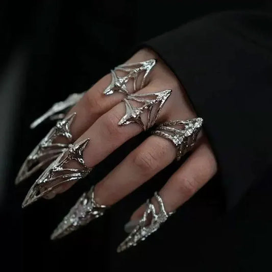 Punk Fingertip Ring – Unique Party Jewelry for Women