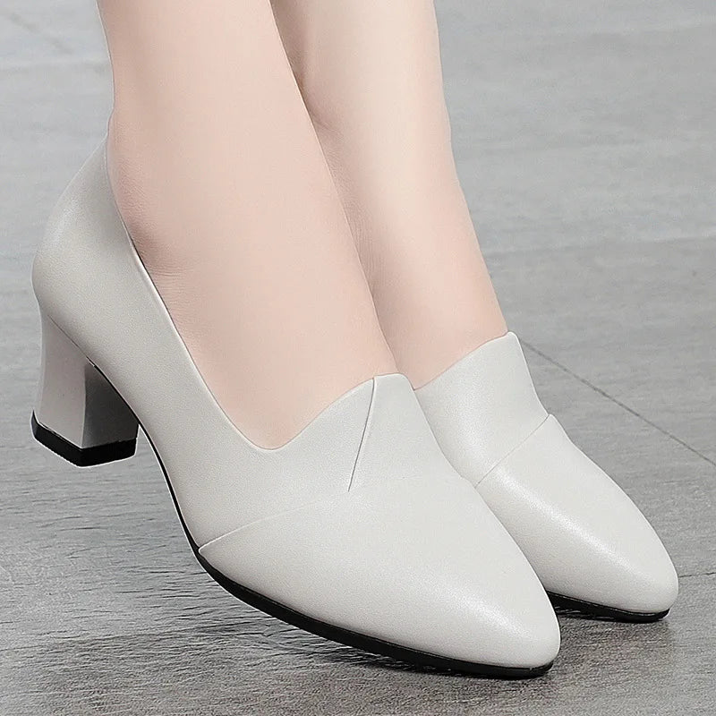 Classic Office Heels – Comfortable Spring/Autumn Footwear
