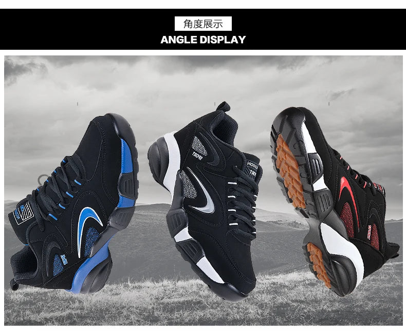 Men’s winter snow shoes, warm and non-slip