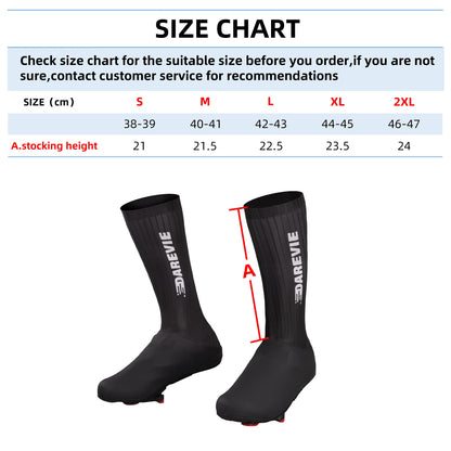 DAREVIE waterproof anti-slip cycling shoe covers