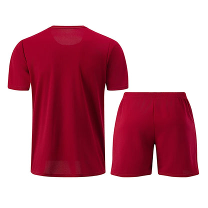 Men’s 2-piece summer sports suit, quick-dry
