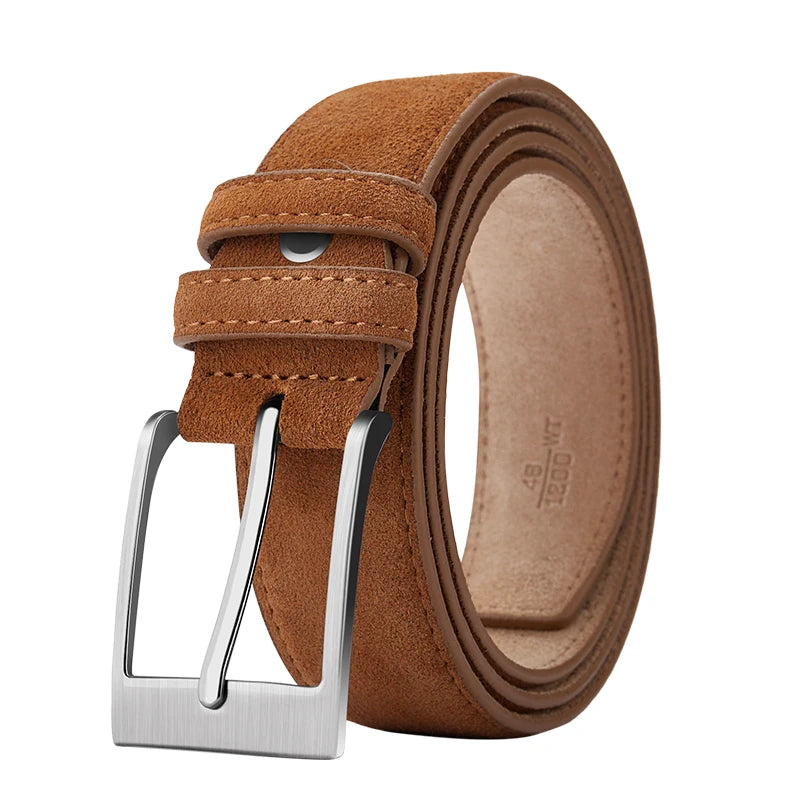 Premium Cow Leather Belt – Stylish Everyday Jeans Belt