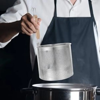 201 stainless steel fine mesh strainer with ergonomic handle