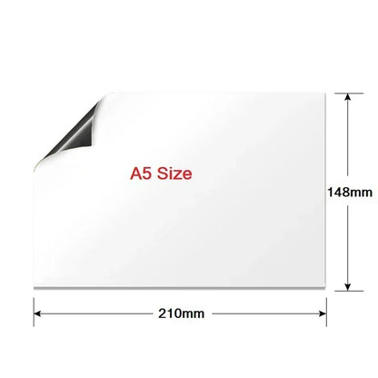 Magnetic dry erase board for fridge—perfect for reminders and memos