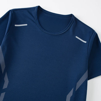 Men’s 2-piece summer sports suit, quick-dry