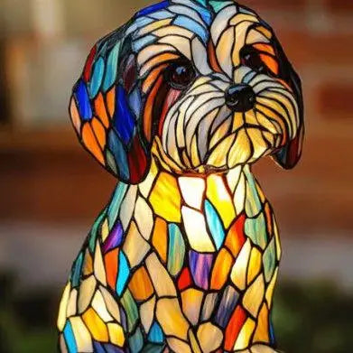Fun & Artistic Dog-Shaped Decorative Night Light