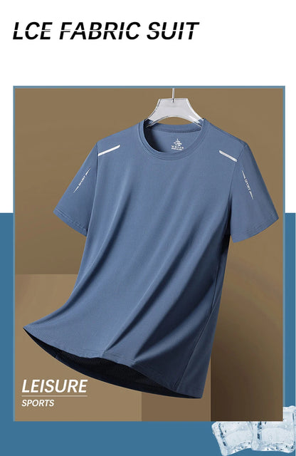 Men’s quick-dry running and outdoor sports T-shirt