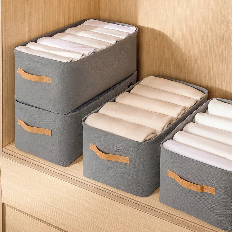 Durable wardrobe storage solution for sweaters, pants, and more