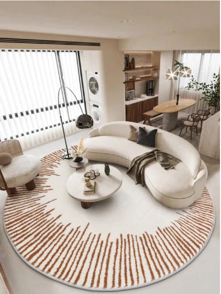 Plush, fluffy area rug—luxurious and soft for your living room, bedroom, or lounge