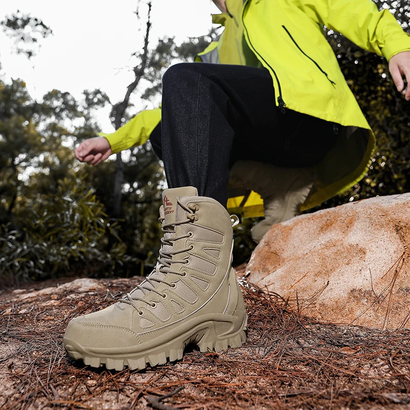 Men’s ultralight breathable mesh tactical boots