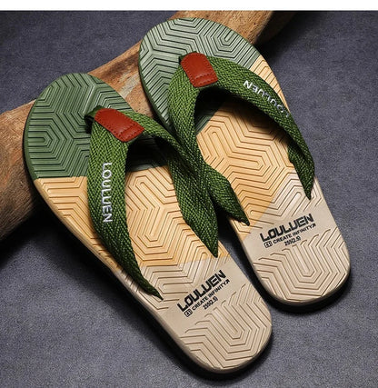 Men’s high-quality summer flip flops