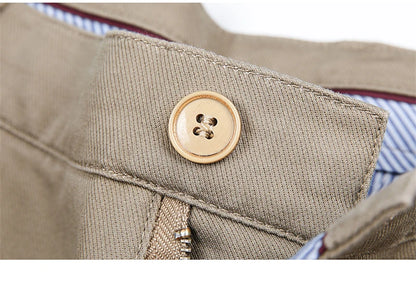 Luxury business casual suit pants, regular fit