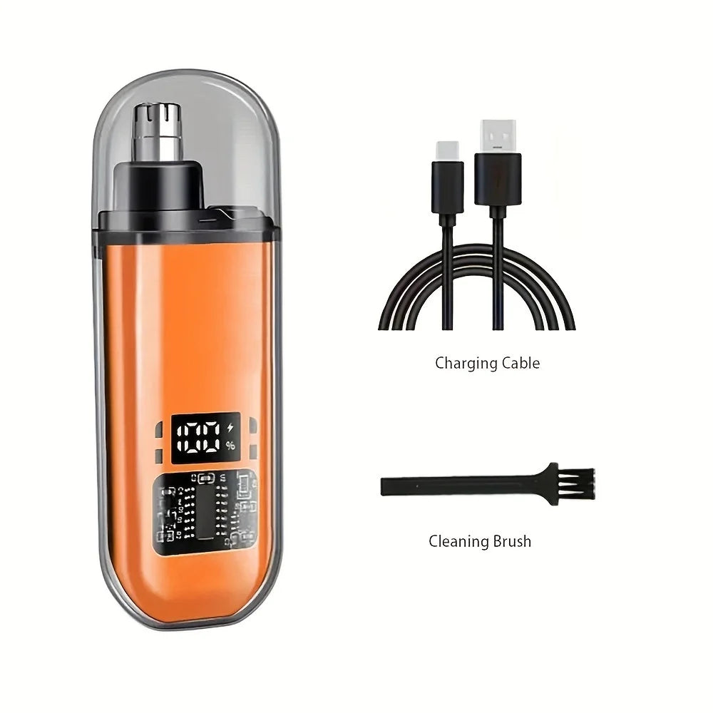 Portable mini electric hair clipper for men
