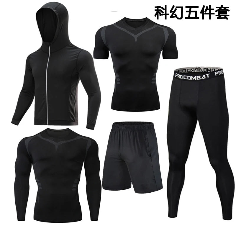 Performance suit for men’s sports and workouts