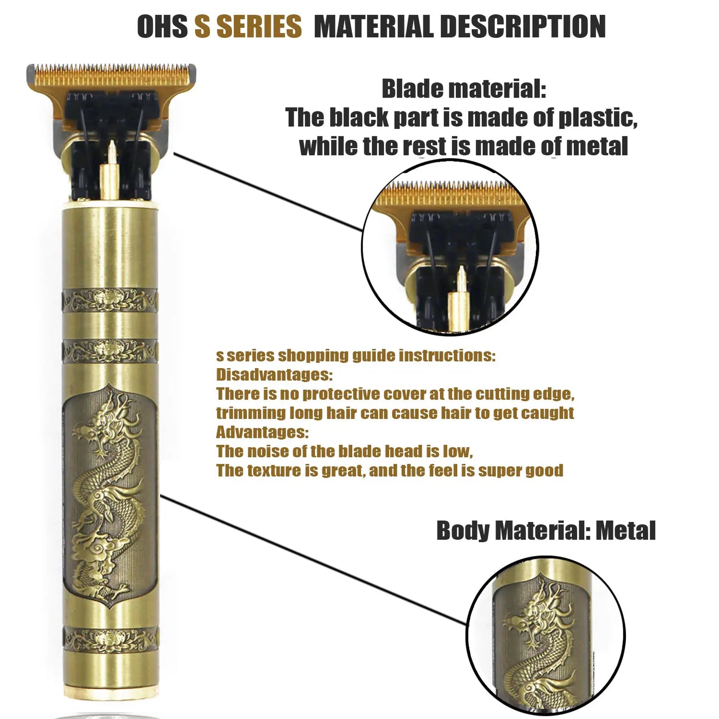 T9 Cordless Electric Hair Trimmer