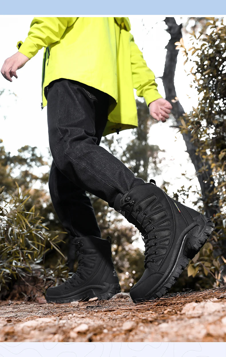 Men’s ultralight breathable mesh tactical boots