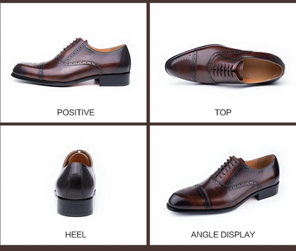 Handmade formal shoes for office, wedding, and parties