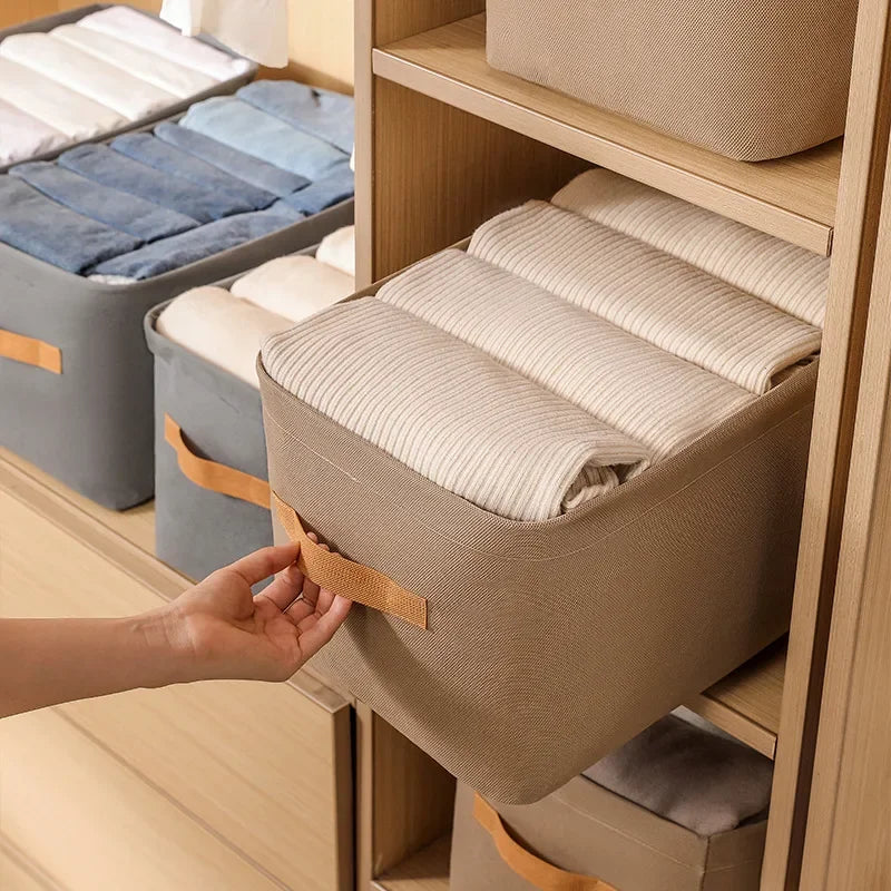 Durable wardrobe storage solution for sweaters, pants, and more