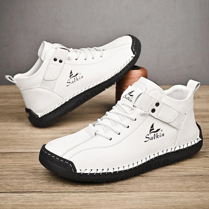 Breathable sneakers and ankle boots for men