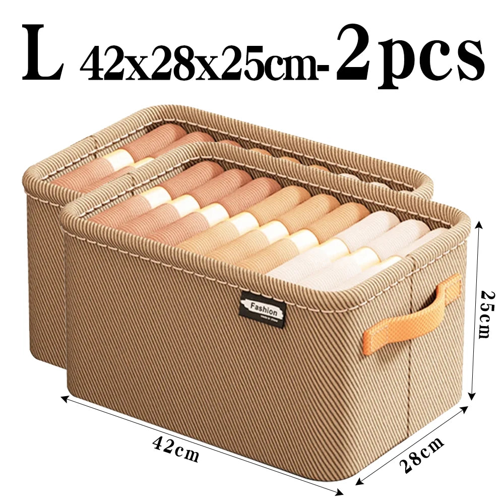 Durable wardrobe storage solution for sweaters, pants, and more