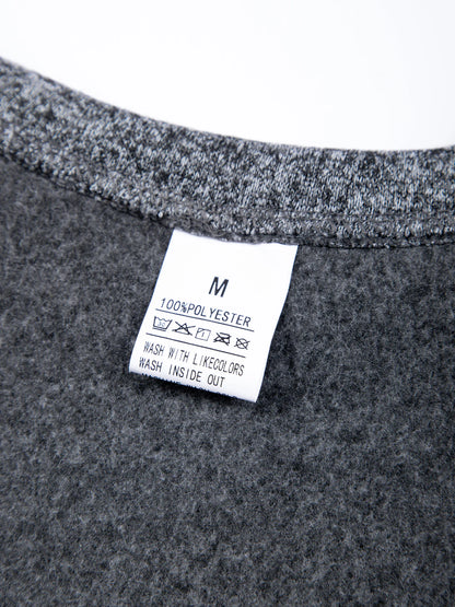 Men’s cotton-padded winter vest with stand collar