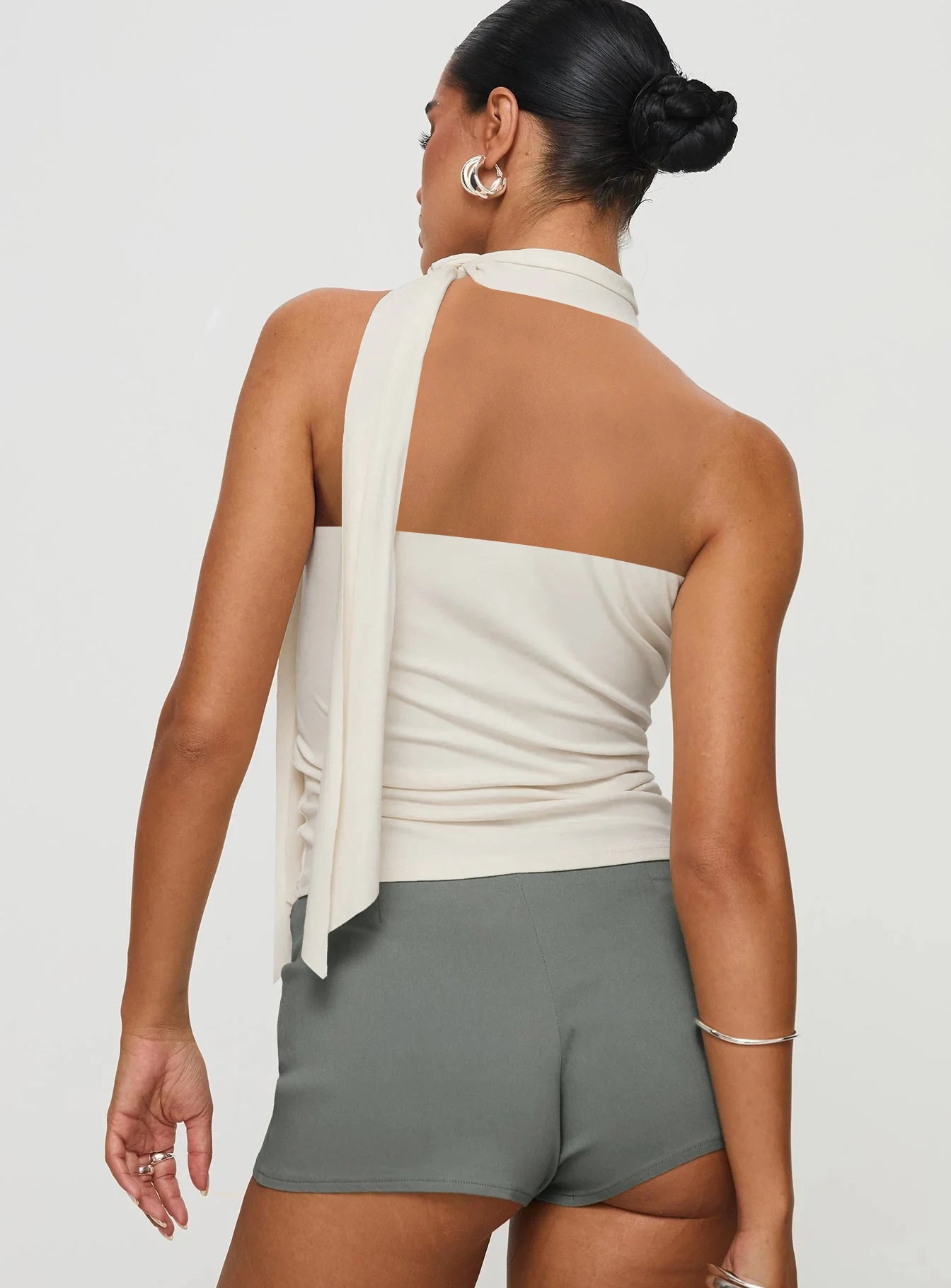 Sexy elegant casual street style top