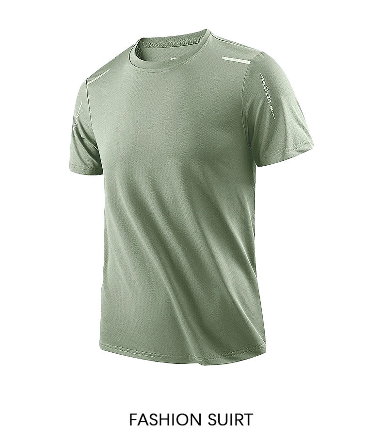 Men’s quick-dry running and outdoor sports T-shirt