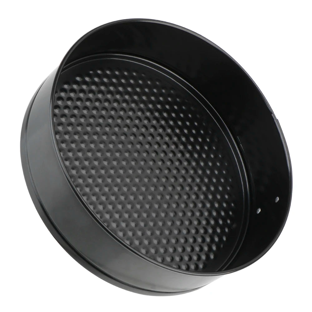 Removable-bottom round cake pan—non-stick carbon steel bakeware