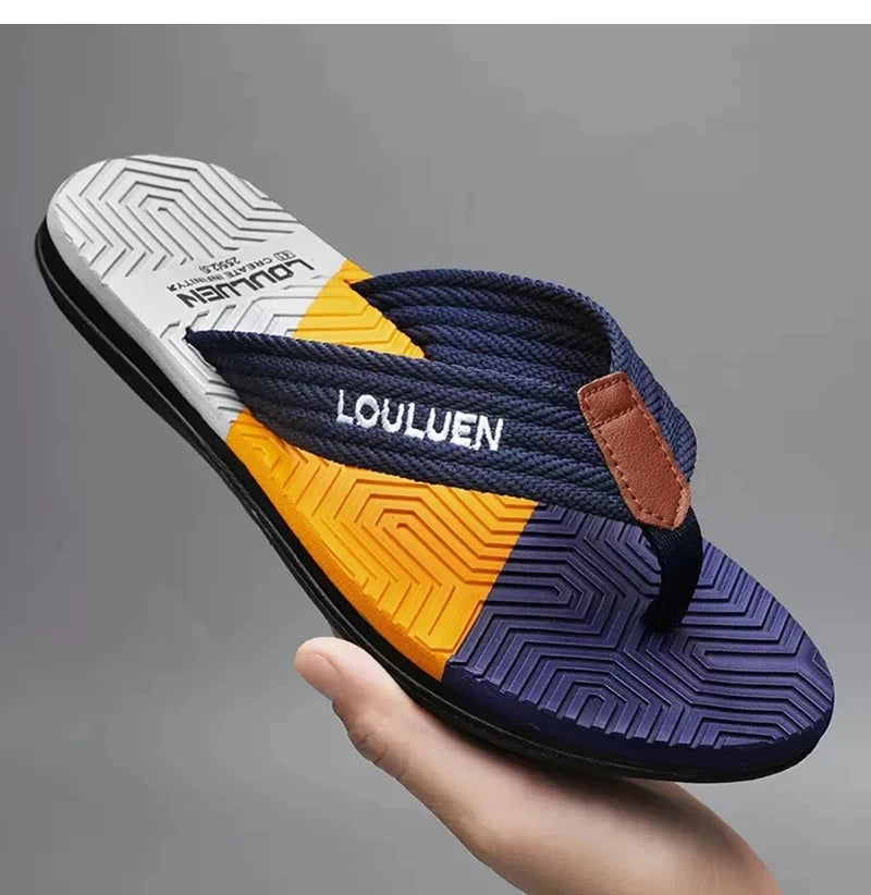 Men’s high-quality summer flip flops