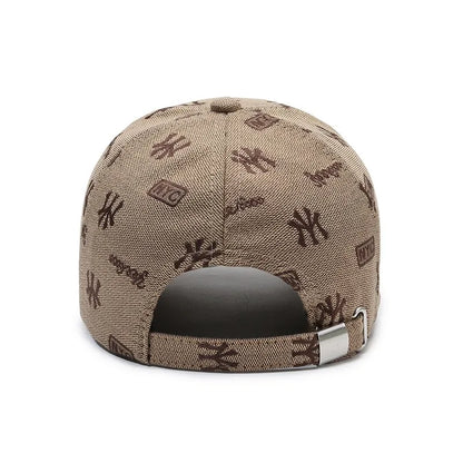 Unisex summer/autumn baseball cap with letter embroidery