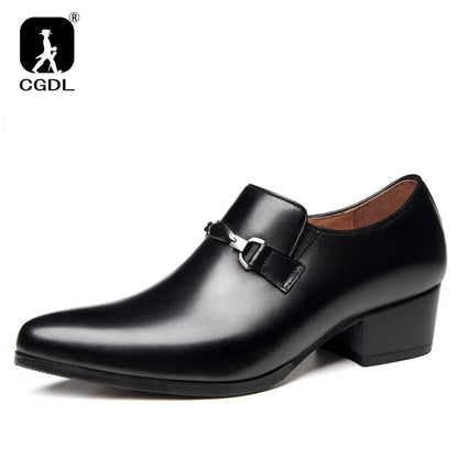 Classic high-quality leather men’s loafers